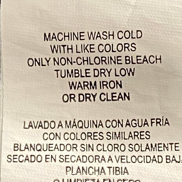 Michael Kors Men's XXL Classic Fit Linen Shirt Blue Check Long Sleeve NEW - Picture 11 of 12